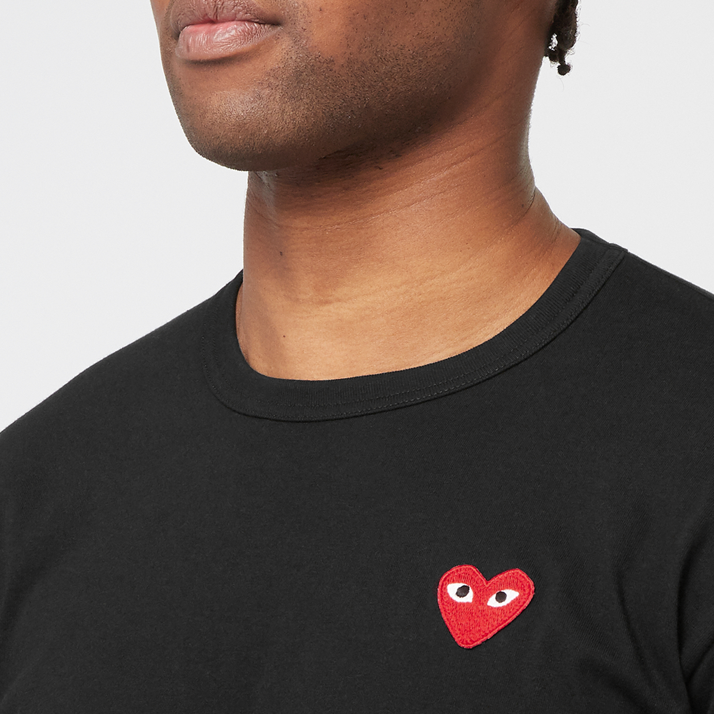 Comme Des Garcons Play Kids ハートパッチ Tシャツ COMME DES GARCONS