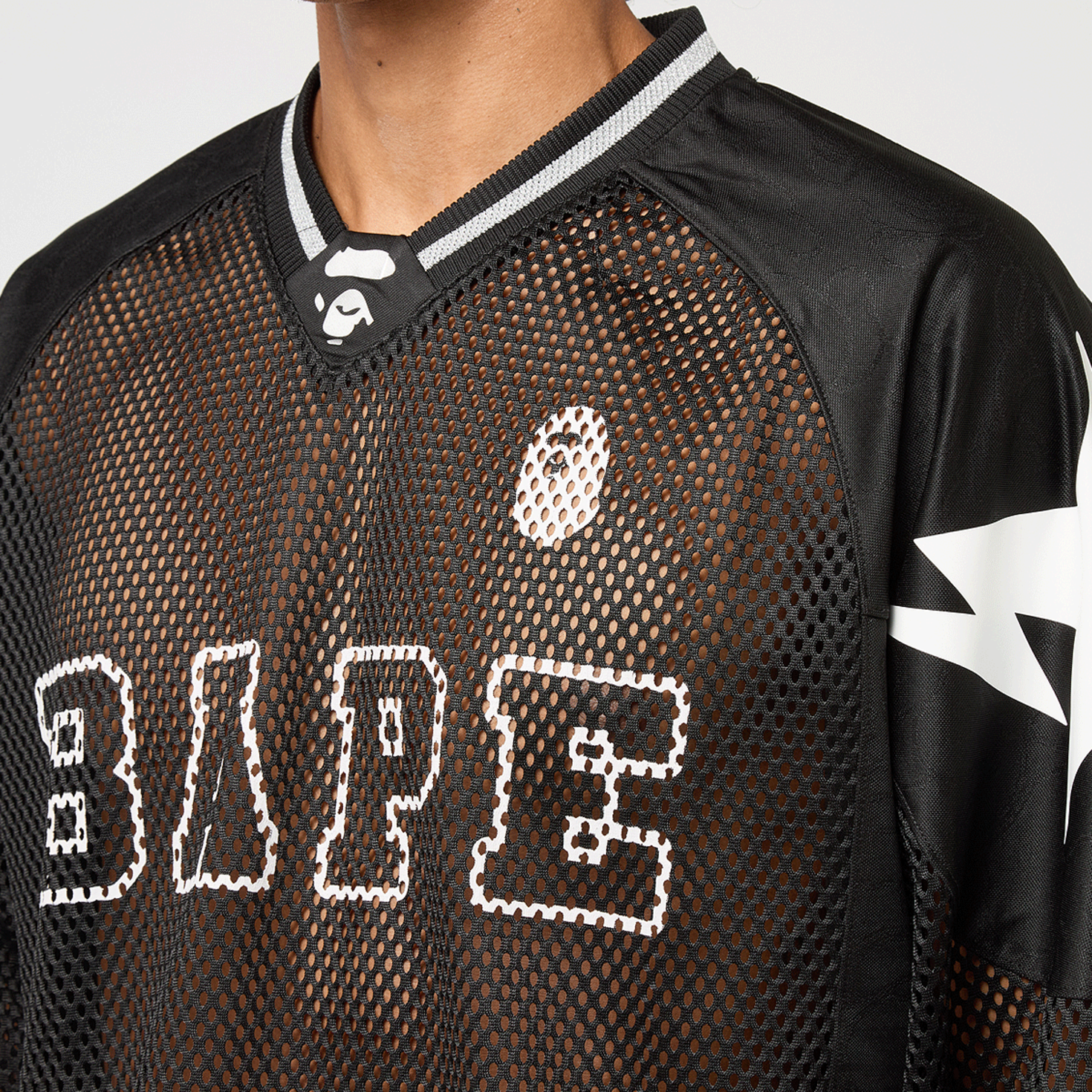 トップス LINE CAMO MULTI LOGO RELAXED FIT JERSEY Buy A Bathing Ape Line Camo Multi Logo Relaxed Fit Football