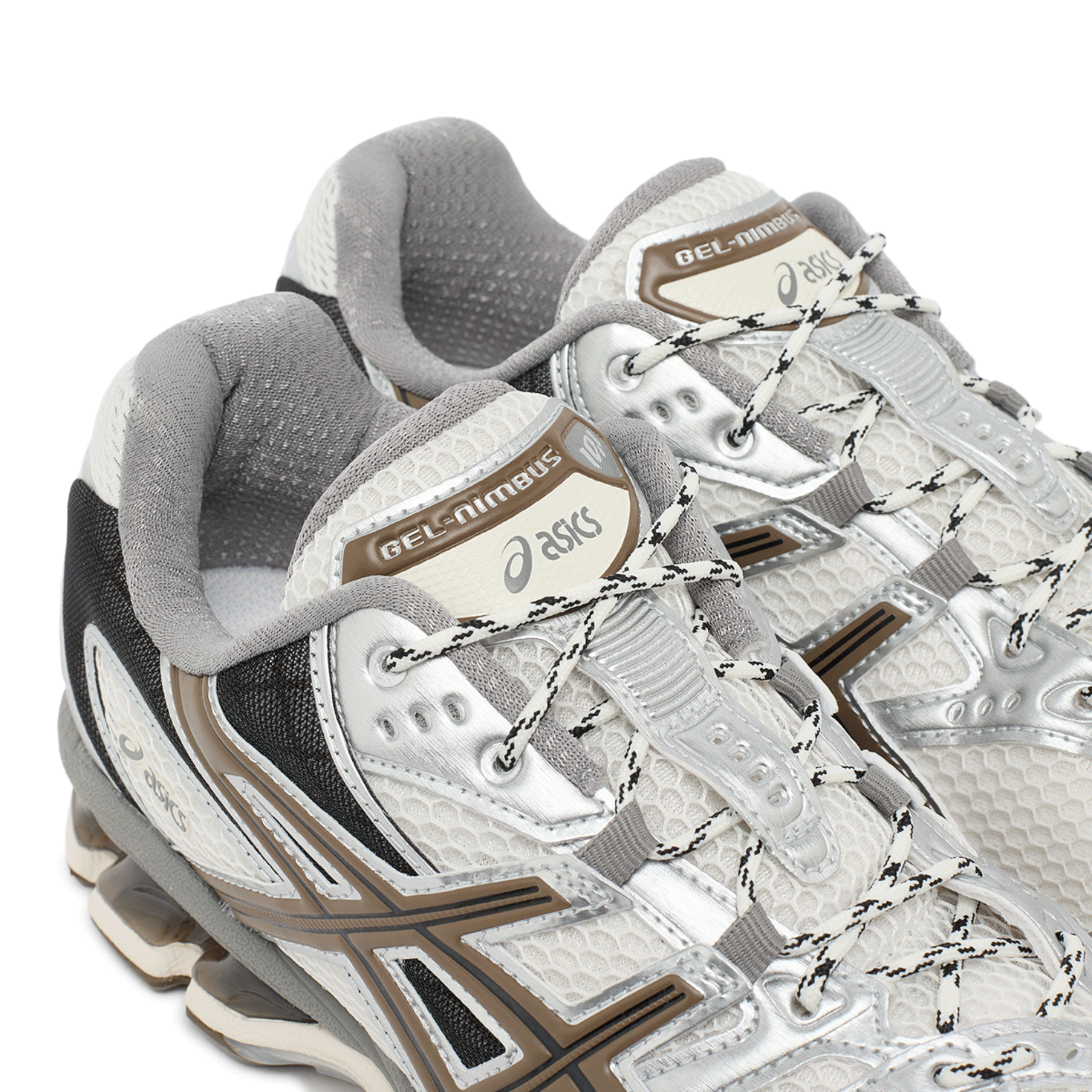 Buy ASICS SportStyle Gel-Nimbus in silver 1203A543-107 at MBCY