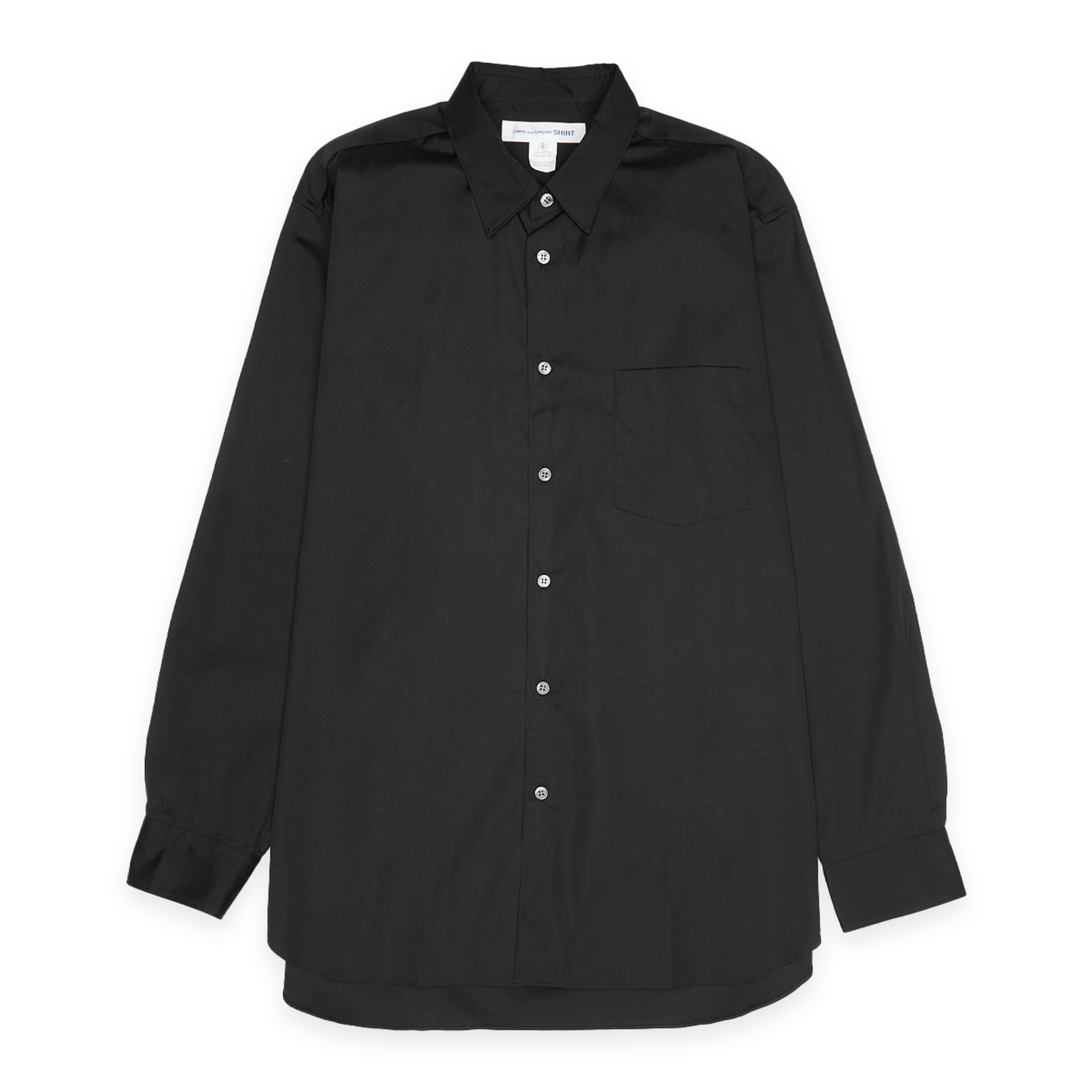 m*5様 交渉可能‼️COMME des GARCONS SHIRT　ブラックペ Black Comme des Garçons: Unisex Peter Pan Collar Shirt