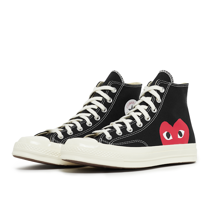 Comme des Garcons Play Chuck Taylor High noir 51204 1