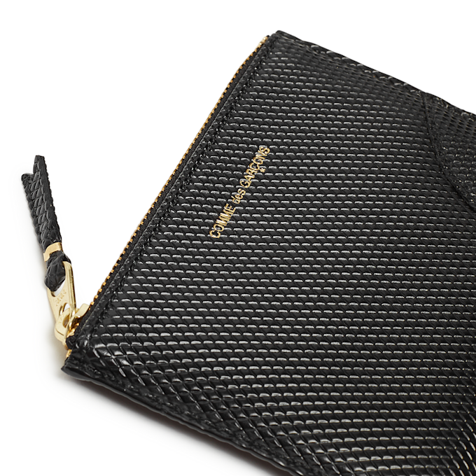 Comme des Garcons Wallet Luxury Leather noir 51224 3
