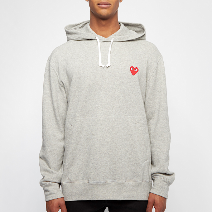 Comme des Garcons Play Hooded Sweatshirt grey 51238 2