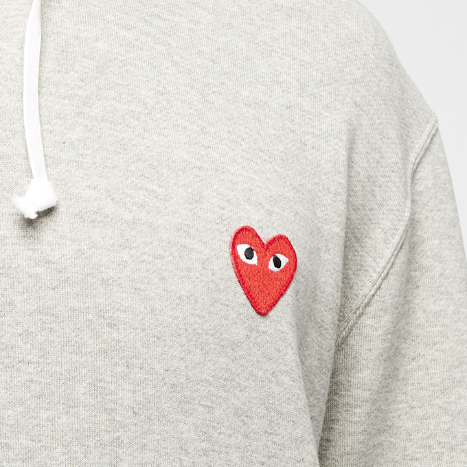 Comme des Garcons Play Hooded Sweatshirt grey 51238 5