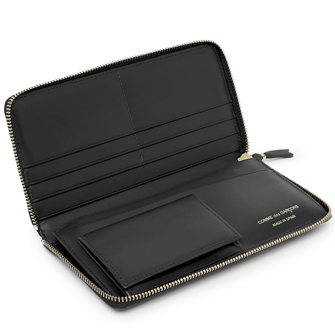 Comme des Garcons Wallet Huge Logo noir 53176 3