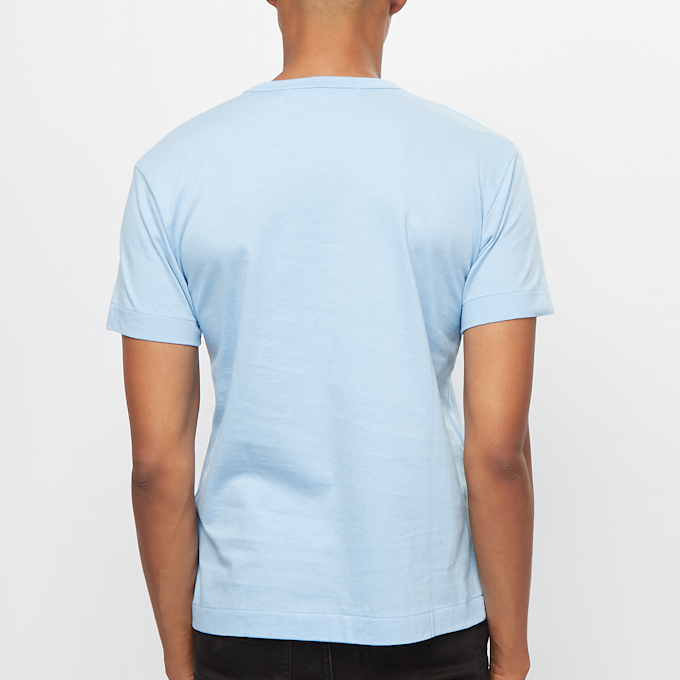 Comme des Garcons Play Play Red Heart T-Shirt bleu 54371 4