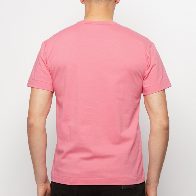 Comme des Garcons Play Play Red Heart T-Shirt rosa 54376 4