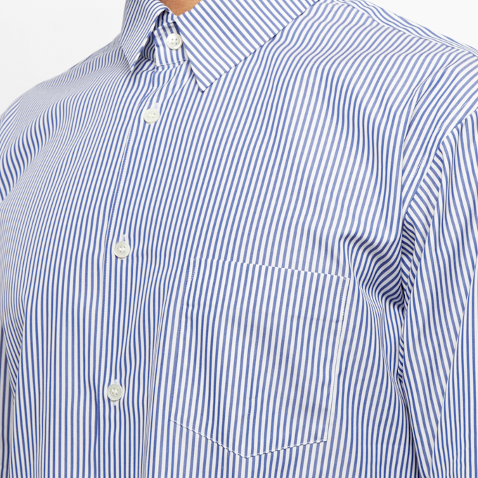Comme des Garcons Shirt Forever Yarn Dyed Cotton Stripe Poplin Stripe 2 Shirt white 54763 4