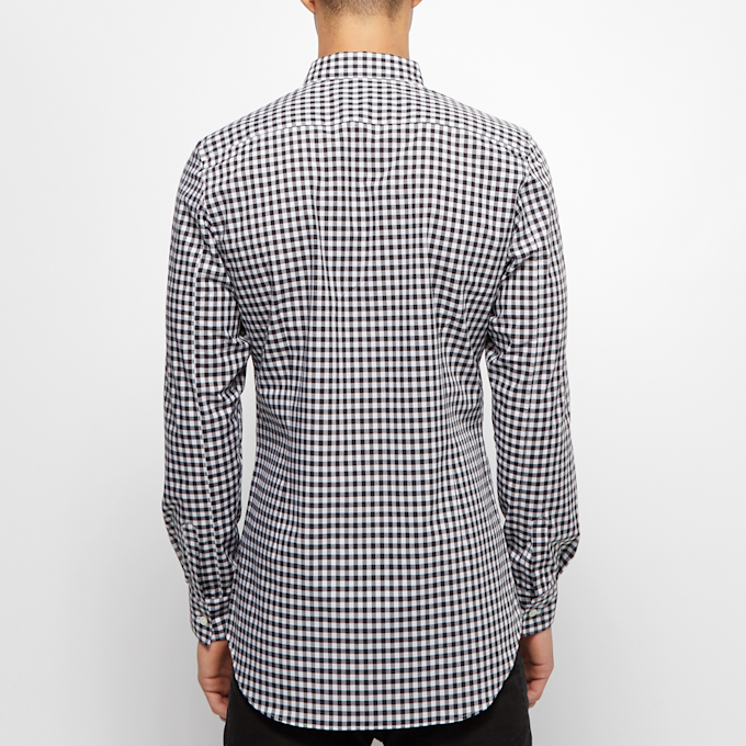 Comme des Garcons Shirt Forever Yarn Dyed Cotton Gingham Shirt black 54764 3