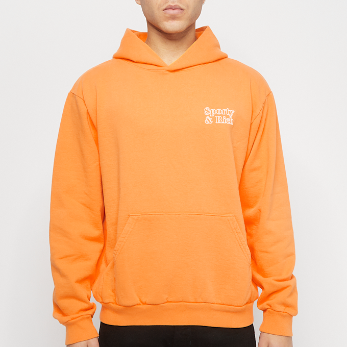 Sporty & Rich Fun Logo Hoodie orange 56362 2