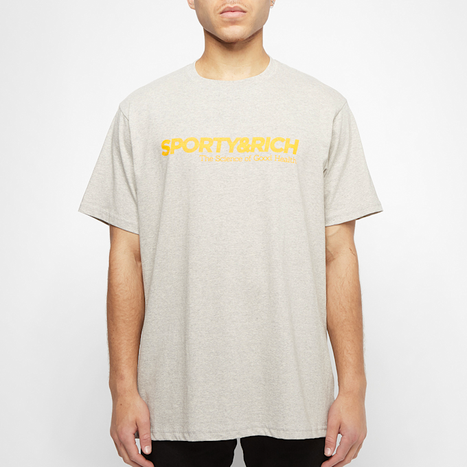 Sporty & Rich Science of Good Health T Shirt grijs 56368 2