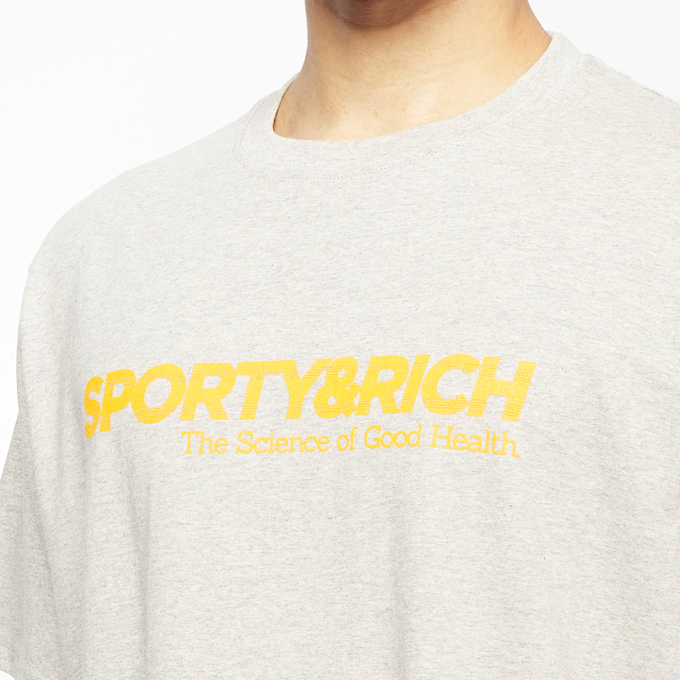Sporty & Rich Science of Good Health T Shirt grijs 56368 5