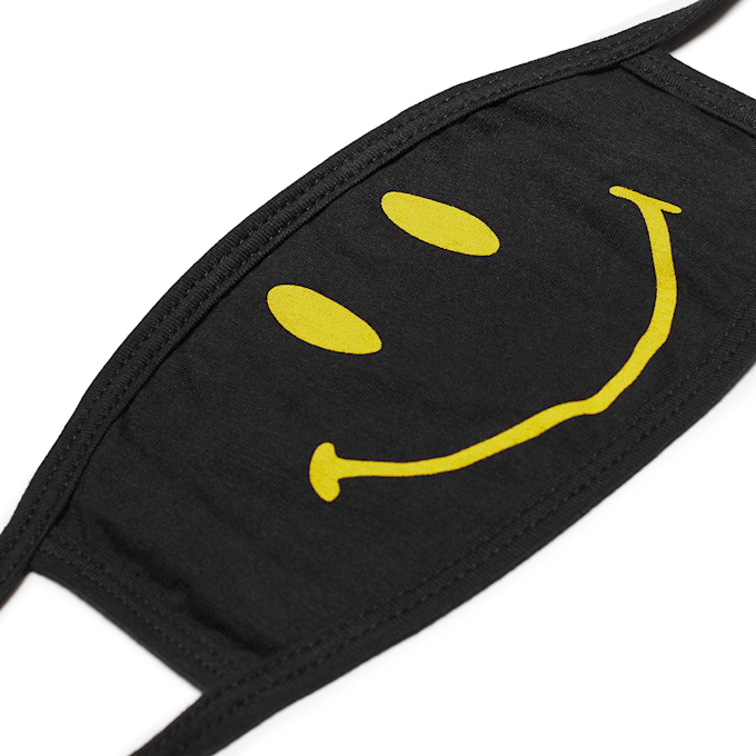 Market Smiley Face Mask black noir 92338 2