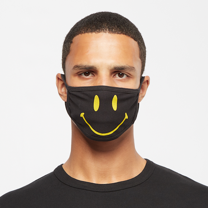 Market Smiley Face Mask black noir 92338 4