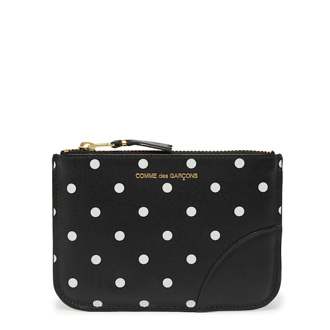 Comme des Garcons Wallet Wallet "Rubber Dot" Black zwart 57283 1