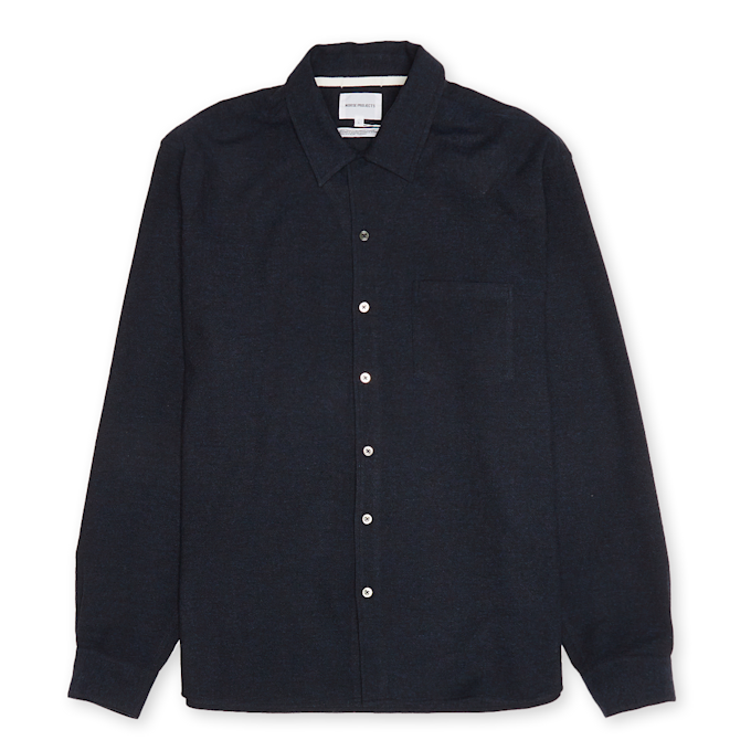 Norse Projects Carsten Light Wool blauw 57735 1
