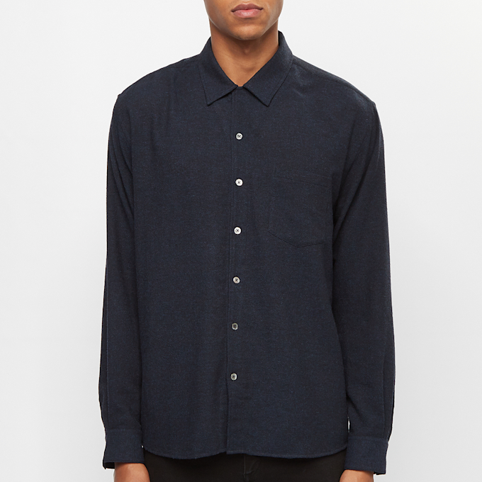 Norse Projects Carsten Light Wool blauw 57735 2