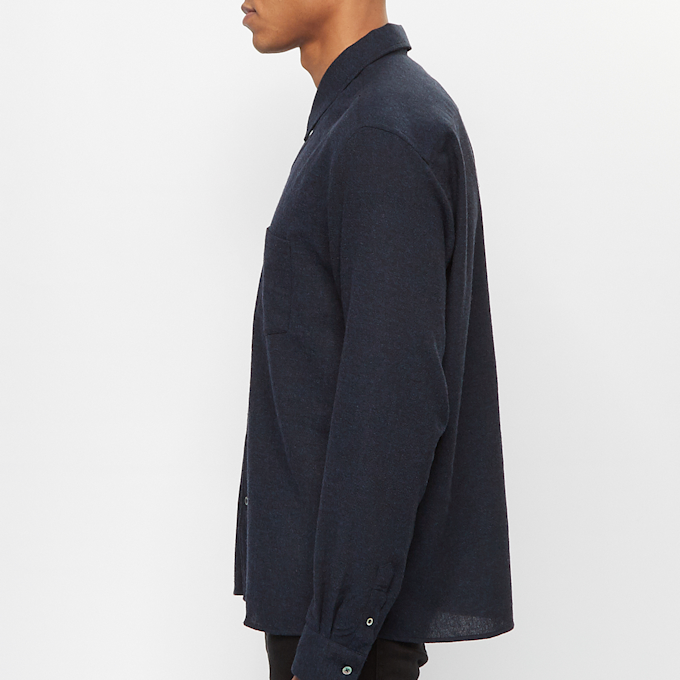 Norse Projects Carsten Light Wool blauw 57735 3