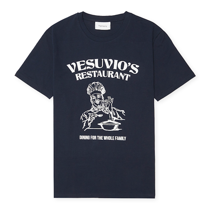 Harmony Vesuvio's Restaurant T-Shirt blau 58317 1