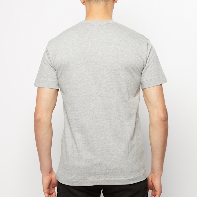 Comme des Garcons Play Black Heart T-Shirt grau 58443 4