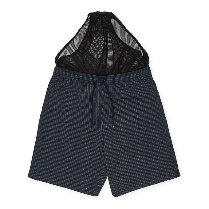 Aspesi Goa Striped Swimshorts blue 60764 2