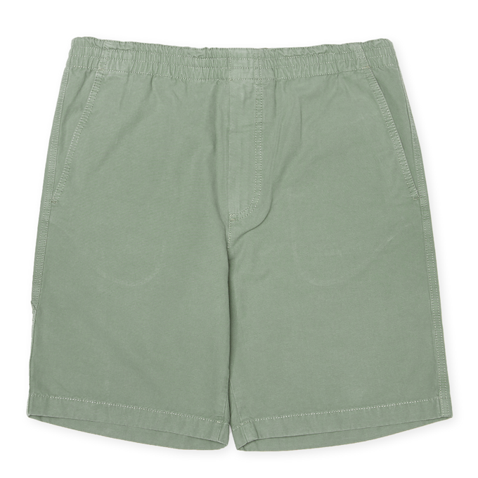 Norse Projects Evald Canvas Work Shorts green 60934 1