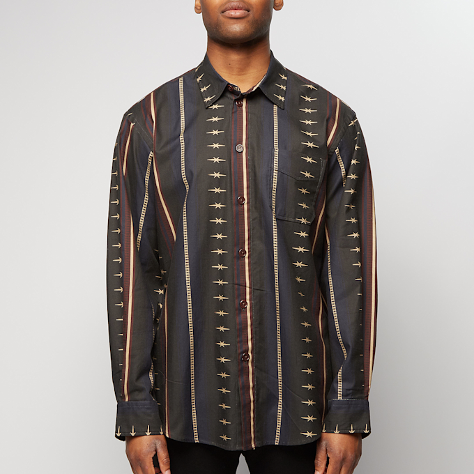 Phipps L/S Classic Shirt blau 61116 2