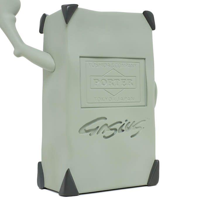 Porter-Yoshida Kaban Gasius x Porter Original Statue grijs 69533 2