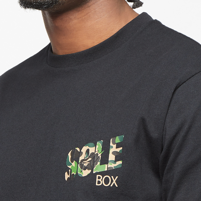 solebox x A Bathing Ape (BAPE) Tee black 69856 5