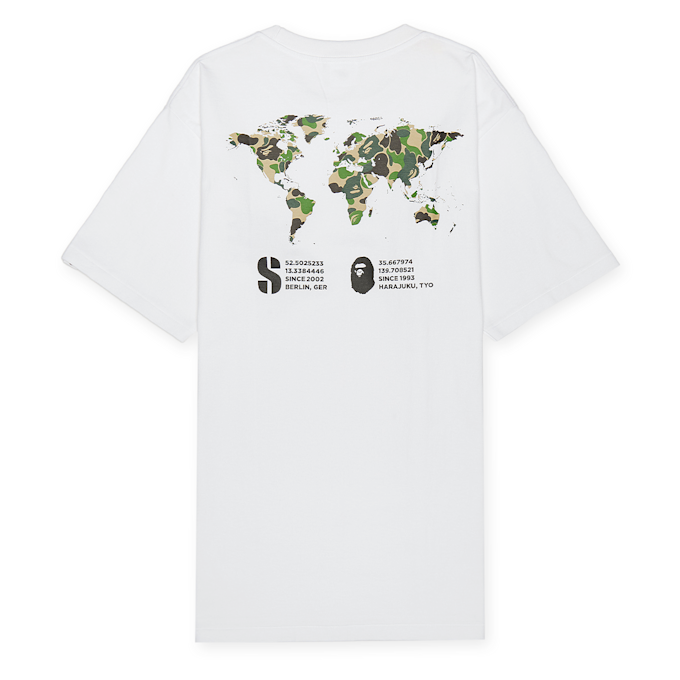 solebox x A Bathing Ape (BAPE) Tee weiß 69859 1