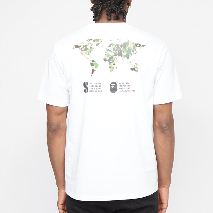 solebox x A Bathing Ape (BAPE) Tee weiß 69859 4