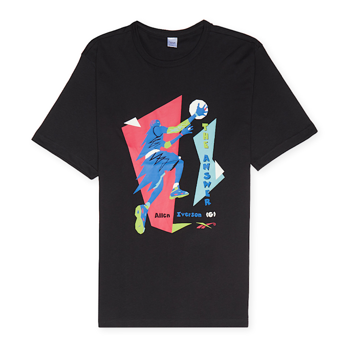 Reebok BB Iverson Layup T-Shirt zwart 70073 1