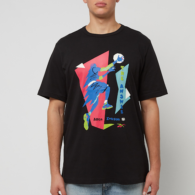 Reebok BB Iverson Layup T-Shirt zwart 70073 2