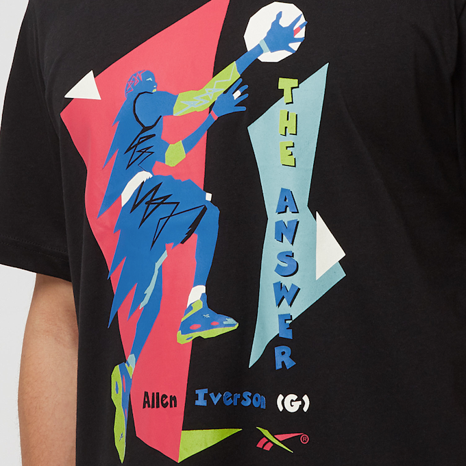 Reebok BB Iverson Layup T-Shirt zwart 70073 5