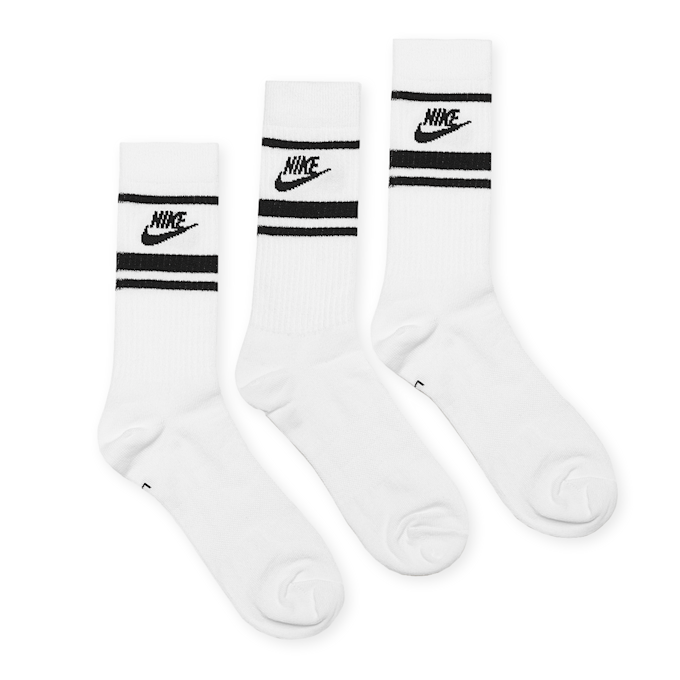 Nike Sportswear Everyday Essential Socks (3 Pack) blanc 70998 2