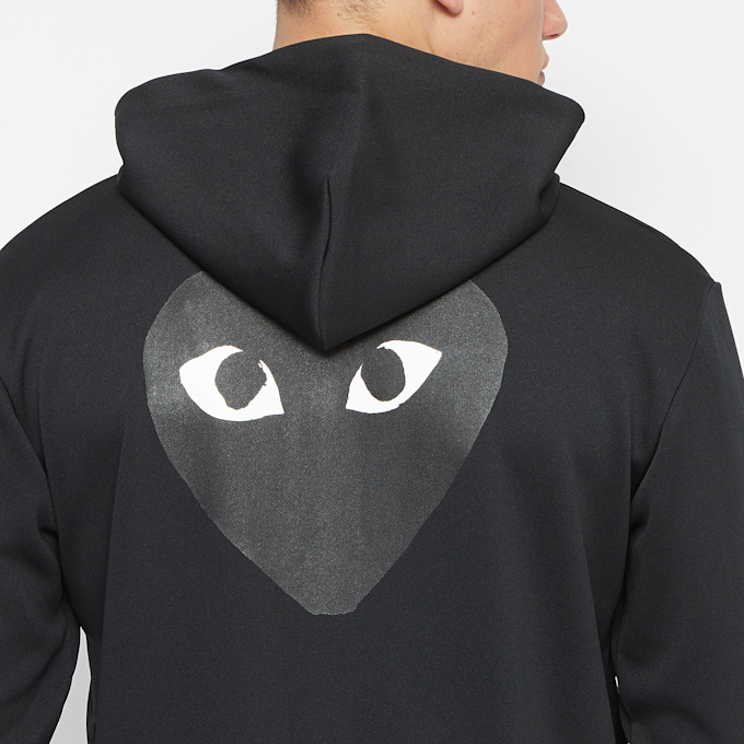 Comme des Garcons Play Play Big Heart Sweatshirt schwarz 71597 7