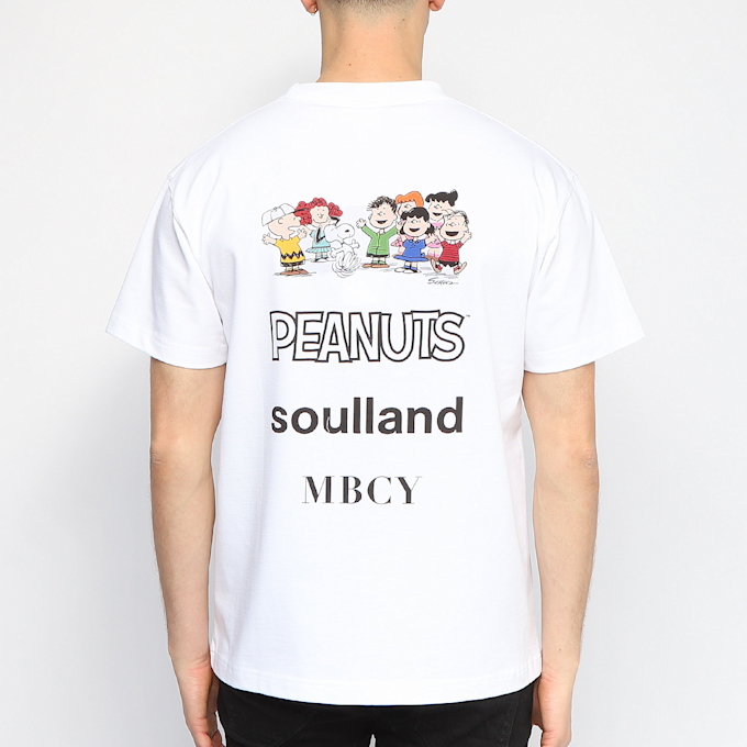 Soulland x Peanuts x MBCY T-Shirt wit 71706 4