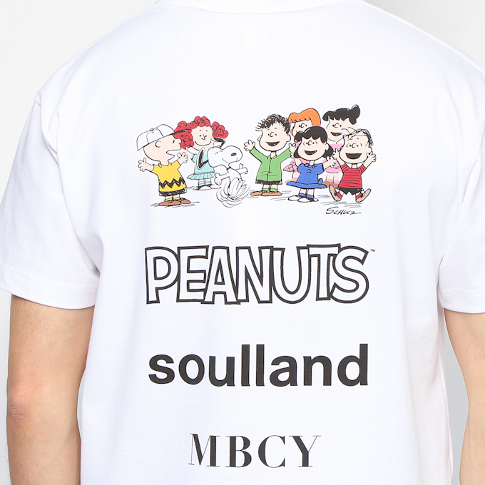 Soulland x Peanuts x MBCY T-Shirt wit 71706 6