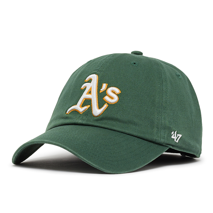 '47 MLB Oakland Athletics '47 Clean Up Cap green 72127 1
