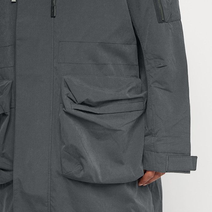 Jordan M J AMM PARKA black/medium ash grau 73948 6