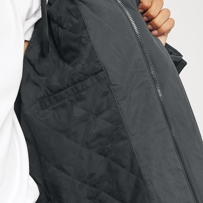 Jordan M J AMM PARKA black/medium ash grau 73948 8