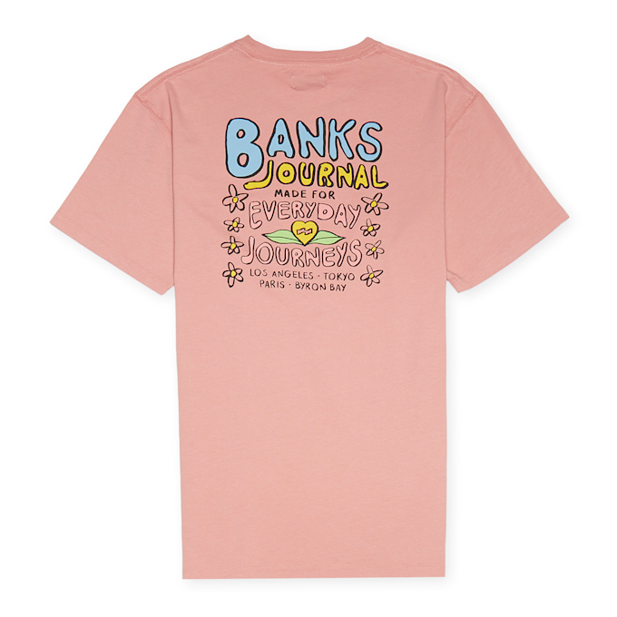 Banks Journal Slice T-Shirt light pink 74152 1