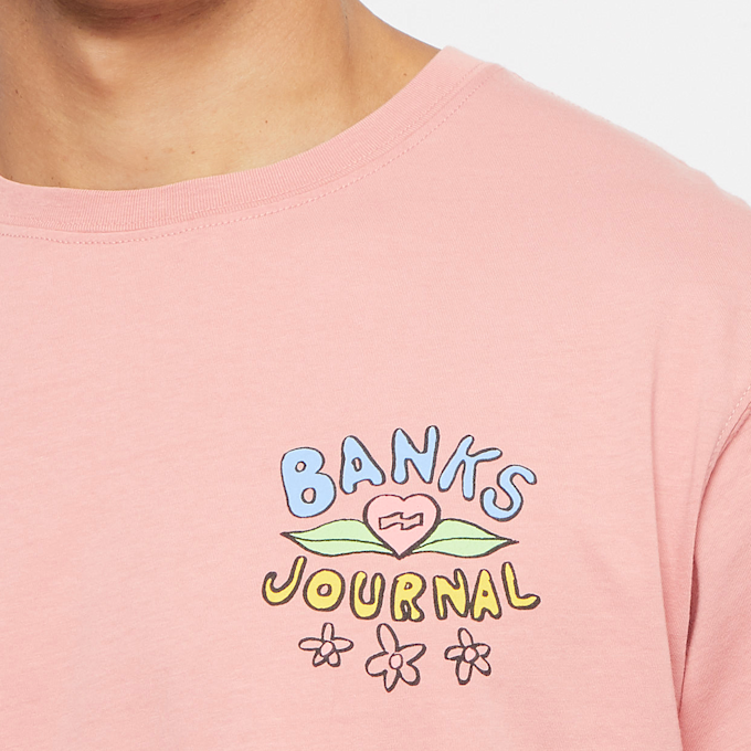 Banks Journal Slice T-Shirt light pink 74152 5