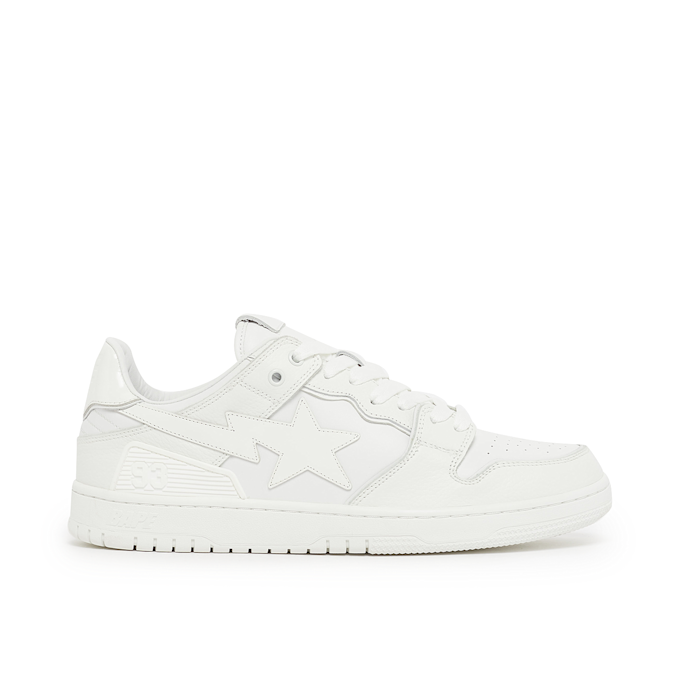 A Bathing Ape Wmns BAPE Sk8STA #3 L white 74569 2