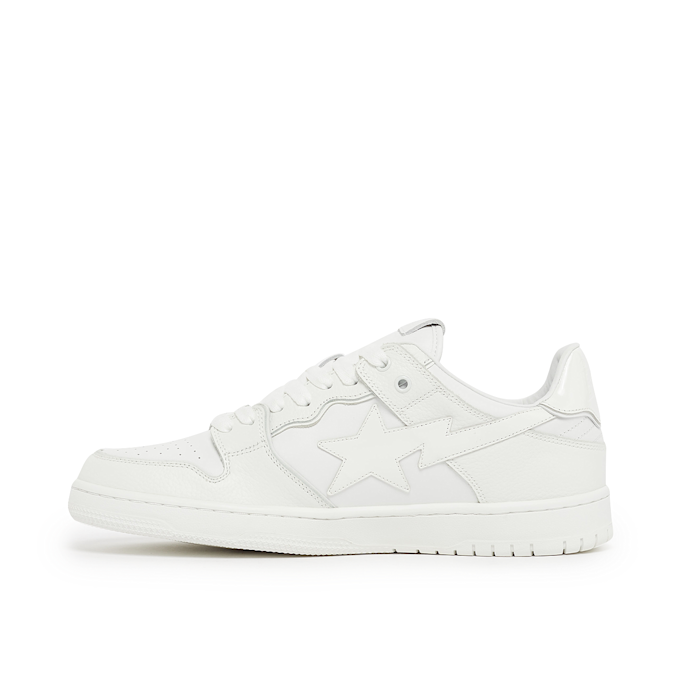 A Bathing Ape Wmns BAPE Sk8STA #3 L white 74569 3