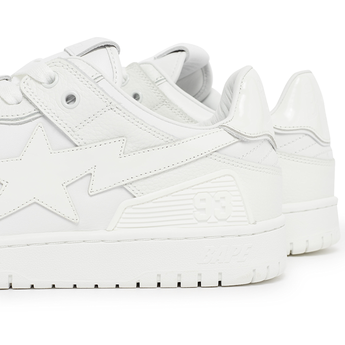 A Bathing Ape Wmns BAPE Sk8STA #3 L white 74569 5