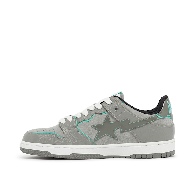 A Bathing Ape Wmns Bape Sk8 Sta #2 L grey 74568 3