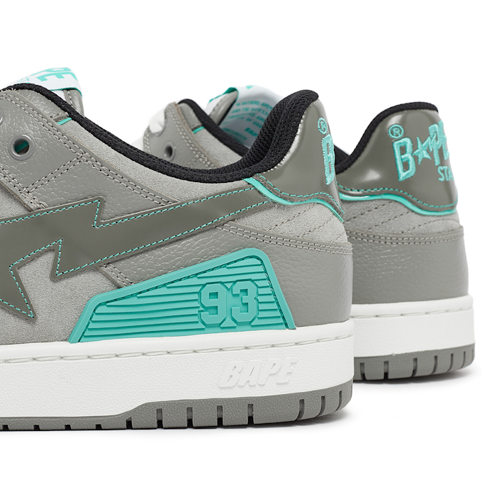A Bathing Ape Wmns Bape Sk8 Sta #2 L grey 74568 5