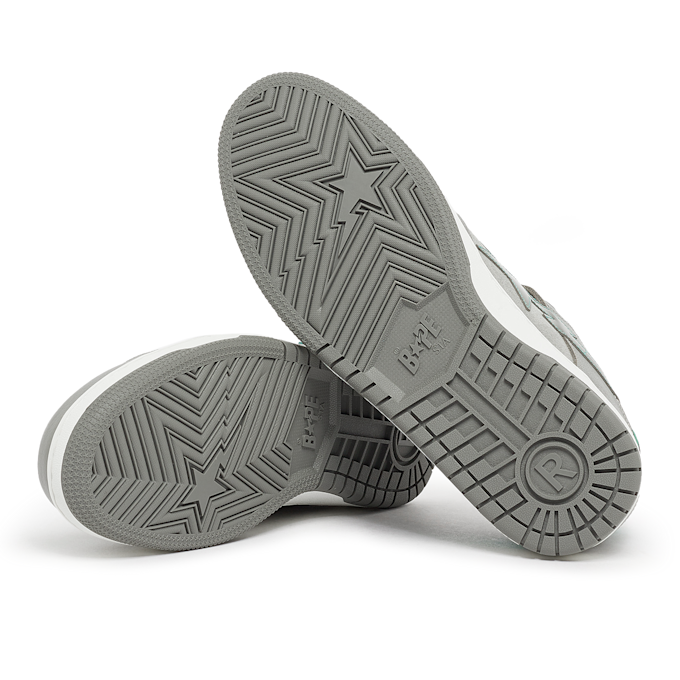 A Bathing Ape Wmns Bape Sk8 Sta #2 L grey 74568 7