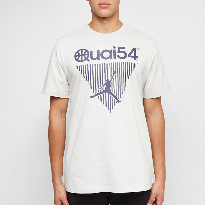 Jordan Dri-Fit Quai 54 T-Shirt Crew beige 74618 2